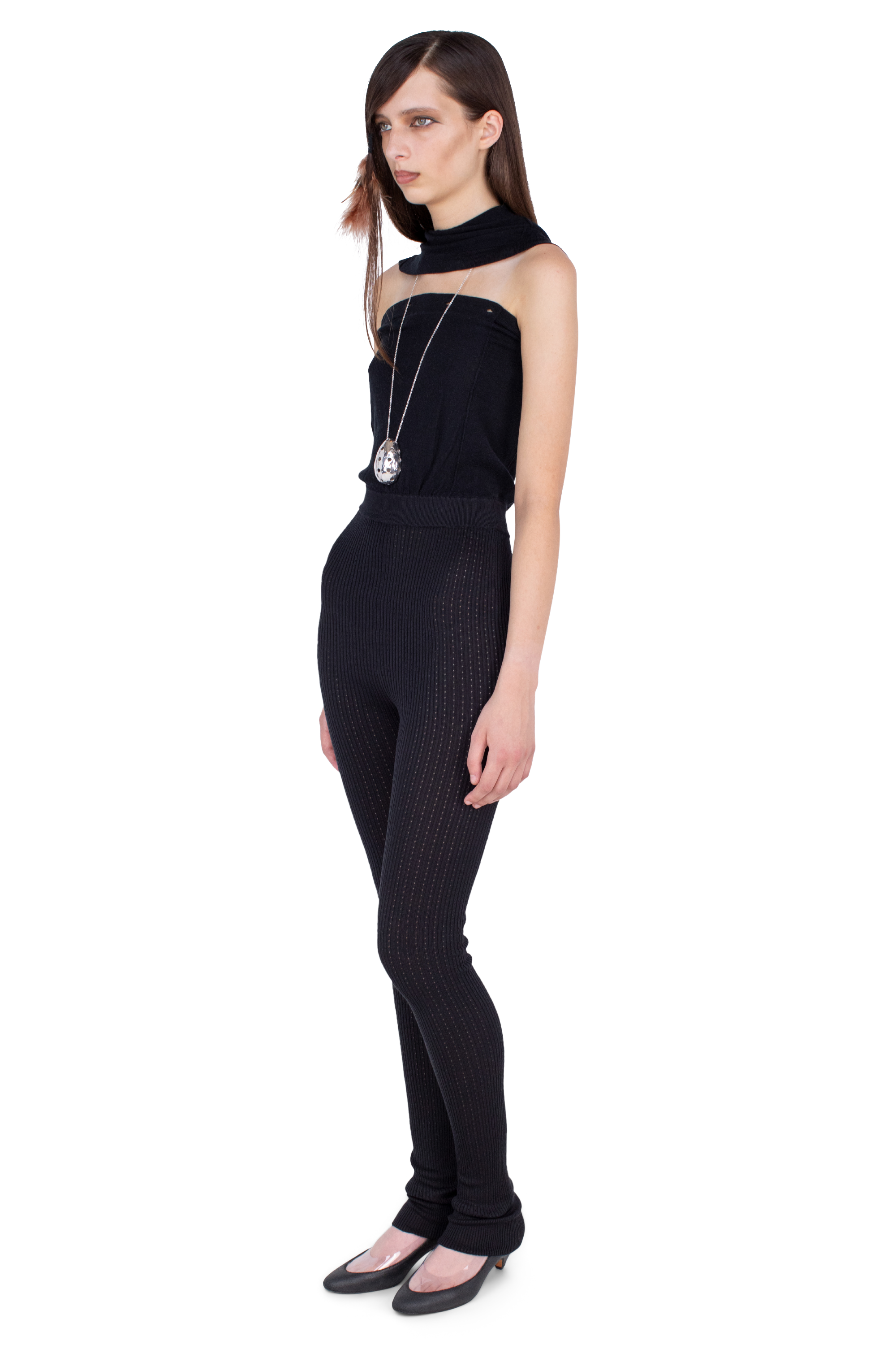 Kiko Kostadinov Dresses CORELLA All-in-One combinaison noire Nebular Black