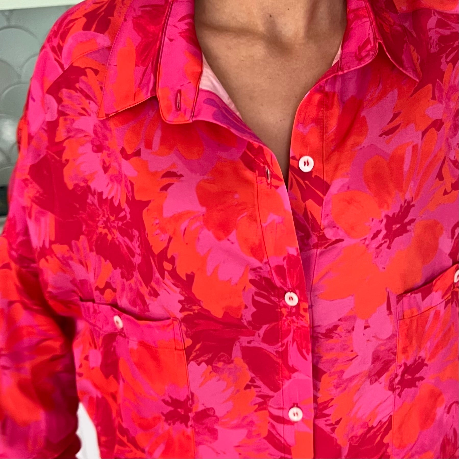 PANTRUCHE Chemises HOLIDAY flowers chemise XS à fleurs