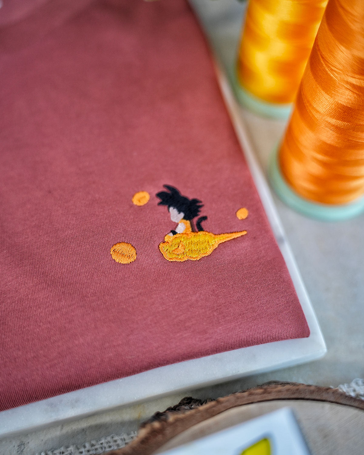Juste Un T-shirt T-shirts Brodés Nuage t-shirt brodé tailles S à XXL
