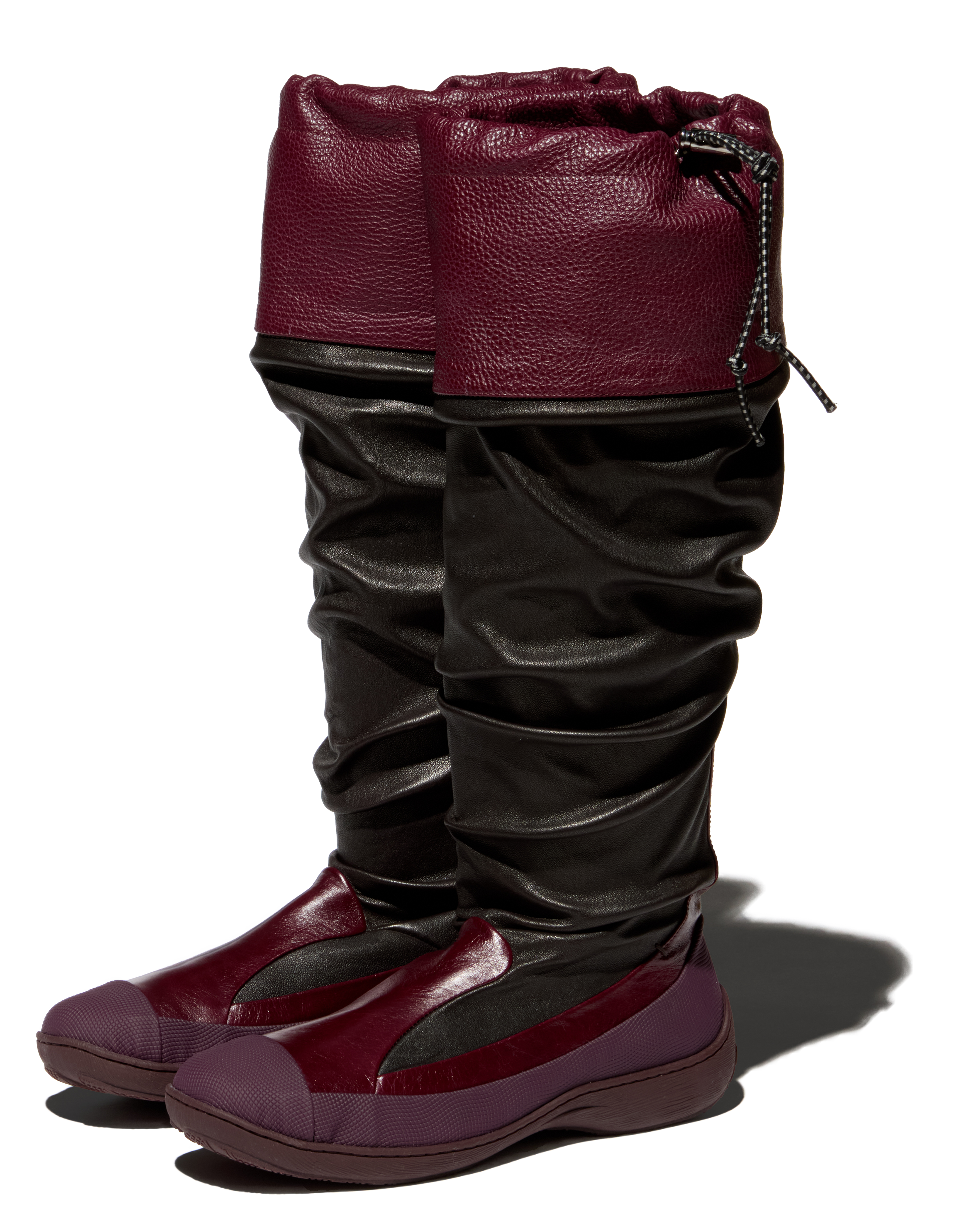 Kiko Kostadinov Shoes AVOCET bottes Espresso Brown en cuir