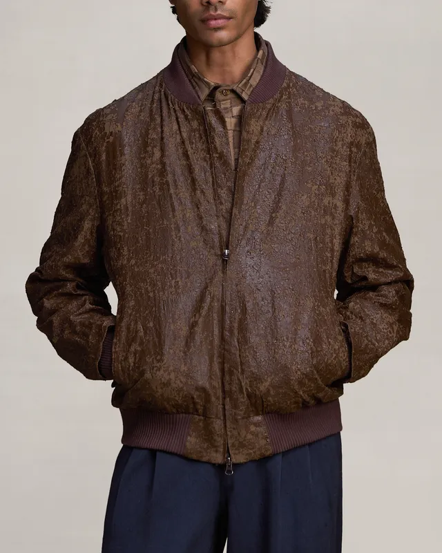 COUNTRYMADE Jackets ERODE BRONZE BOMBER blouson bomber en coton sergé