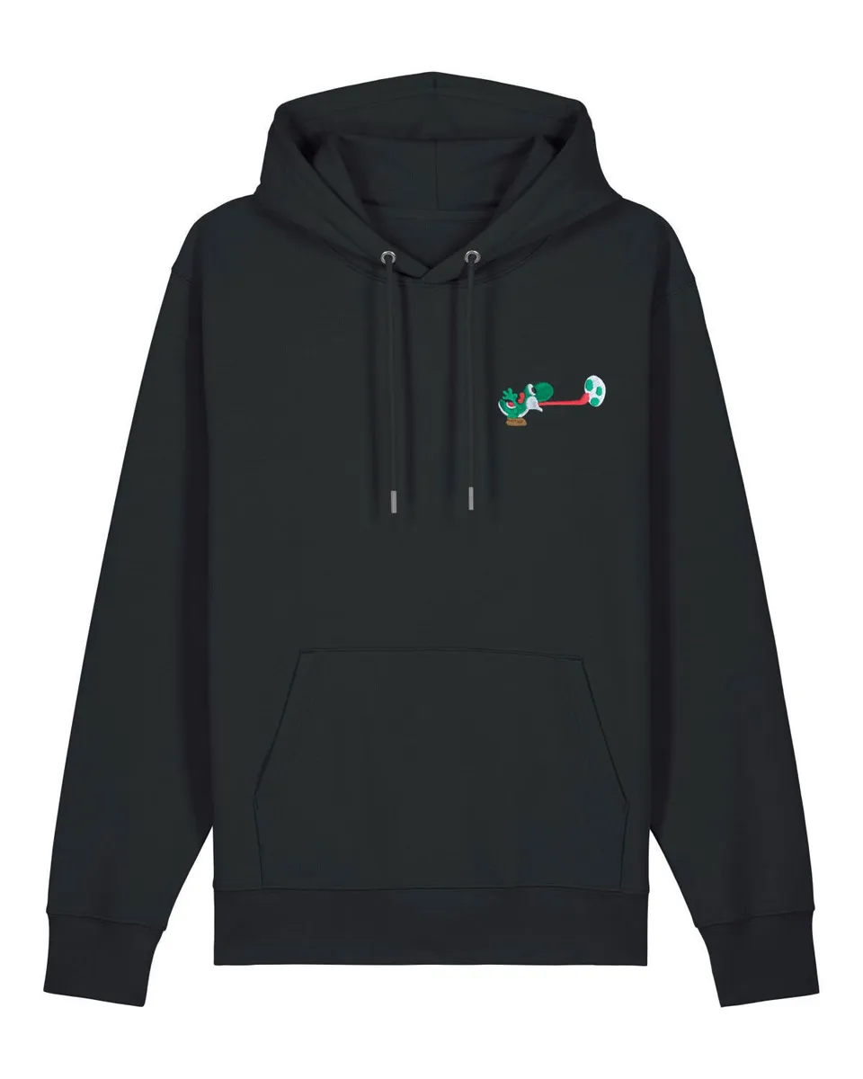 Juste Un T-shirt Sweats à Capuche Yoshi sweat gris chiné