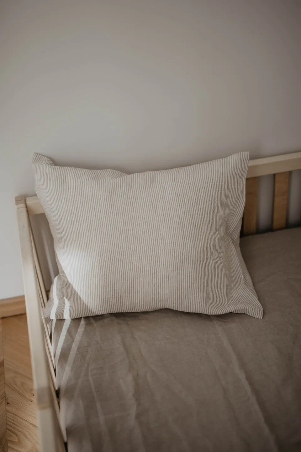 Laumė linen Home Edit taie d’oreiller en lin carreaux verts