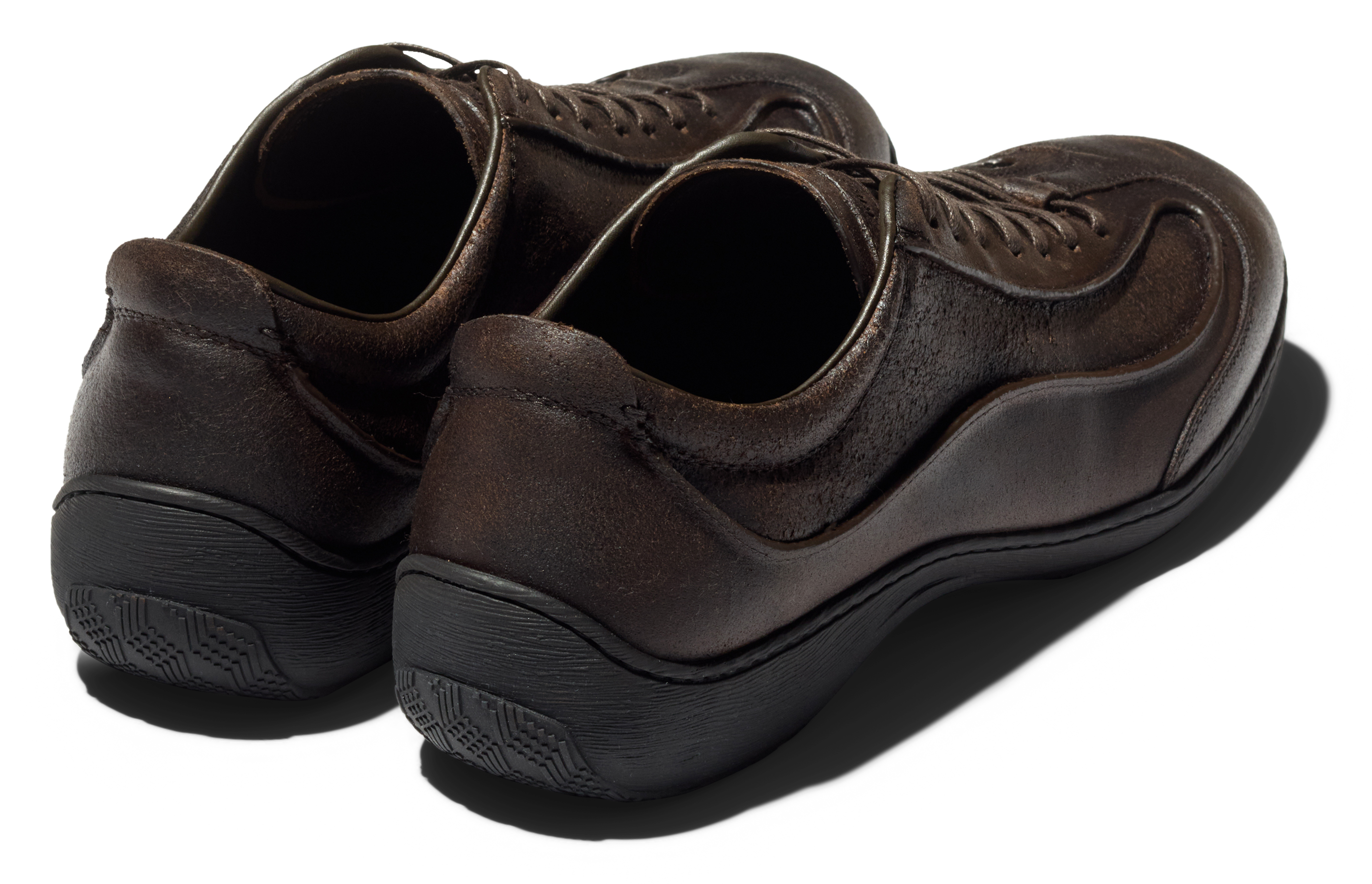 Kiko Kostadinov Shoes SARGO Shoes chaussures Antique Brown en cuir