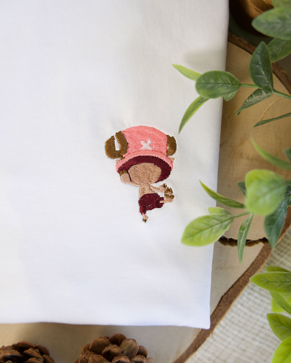 Juste Un T-shirt T-shirts Enfants Tony Tony Choper t-shirt blanc