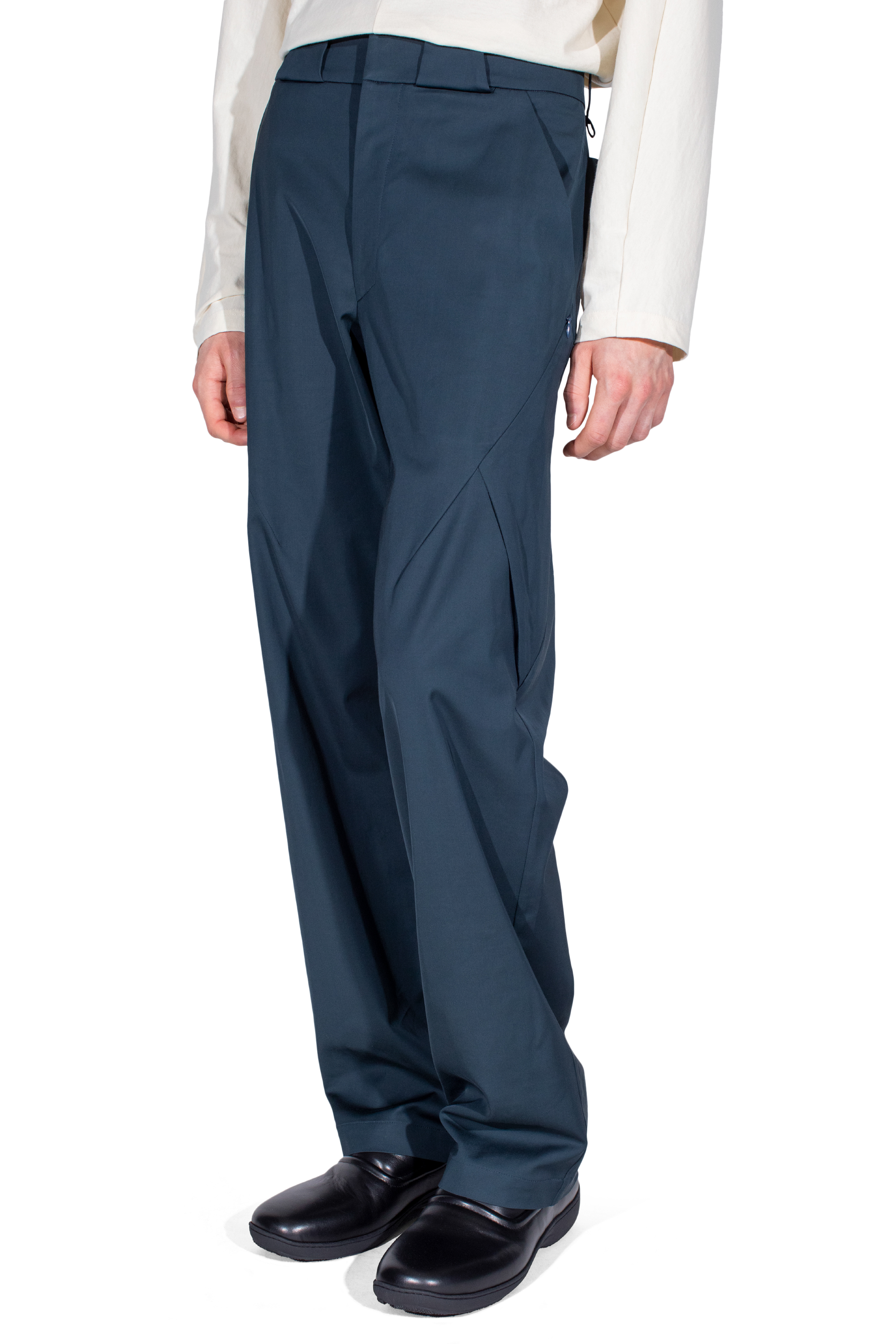 Kiko Kostadinov Bottoms ERDIKO Trousers pantalon bleu pétrole