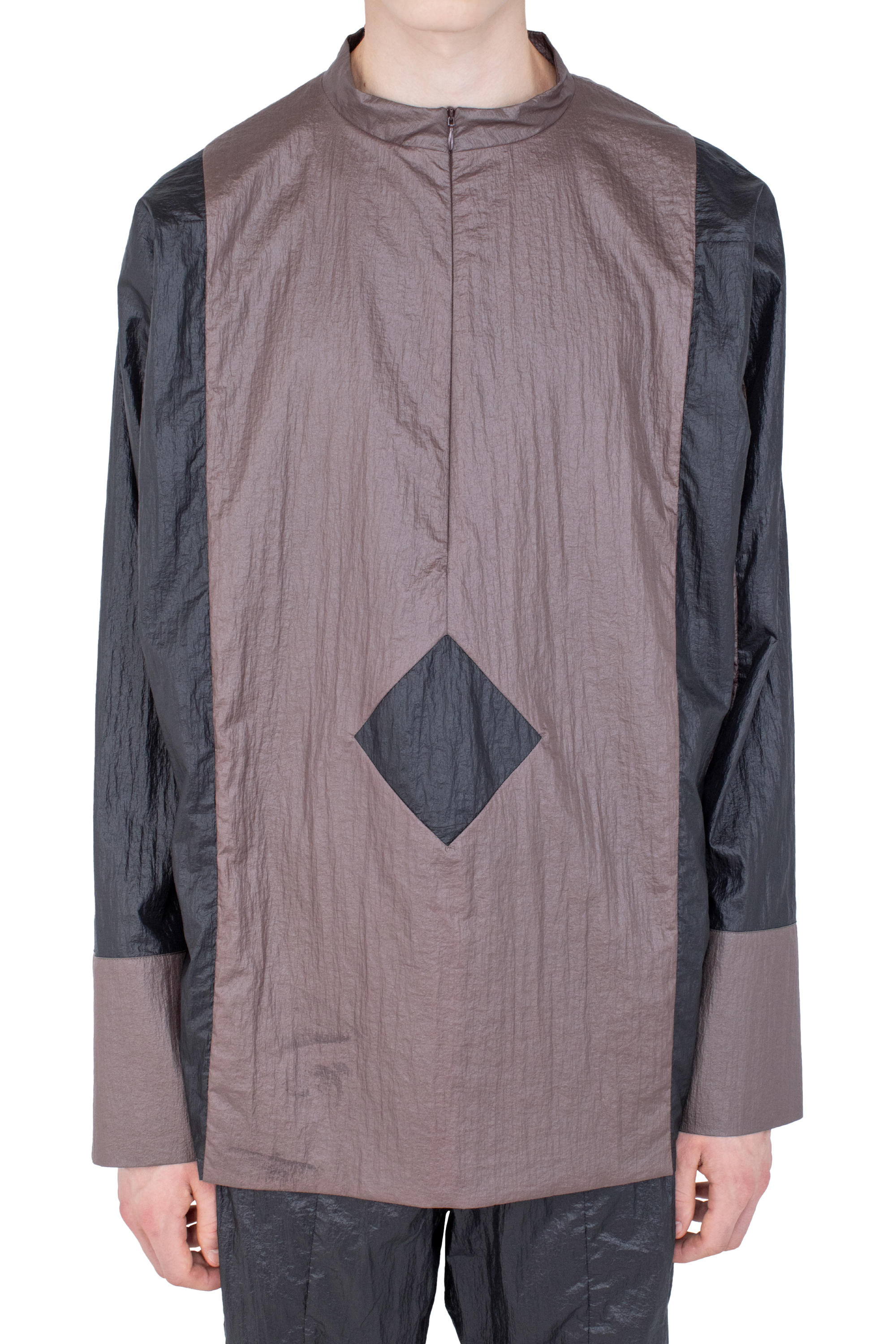 Kiko Kostadinov Tops HERTEL Stripe Pullover haut Terra nylon