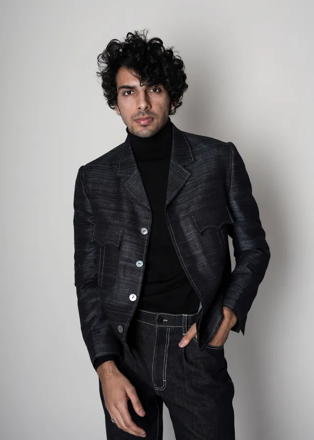 COUNTRYMADE Jackets Handloom Short Jacket veste courte coton-soie