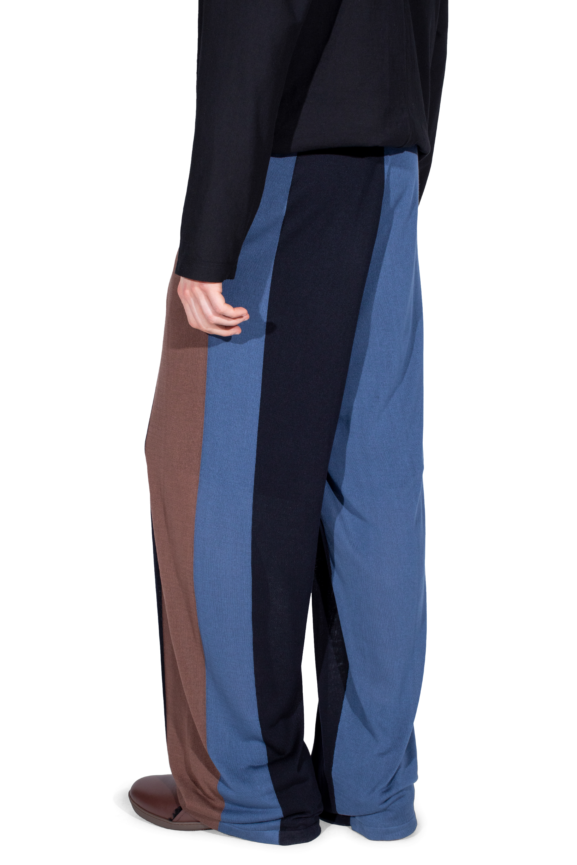 Kiko Kostadinov Knitwear SIGO Knit Trousers pantalon Brown en maille
