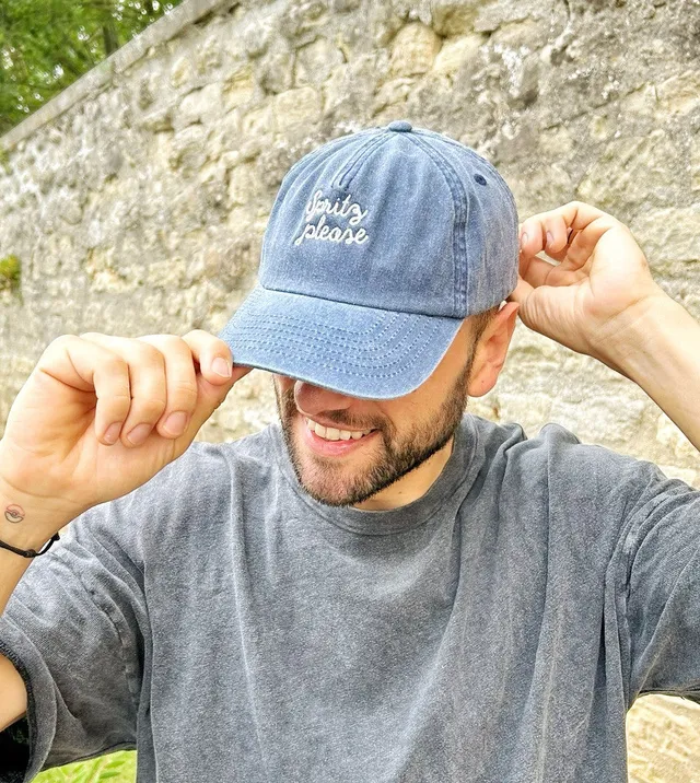 Juste Un T-shirt Casquettes Spritz Please casquette brodée