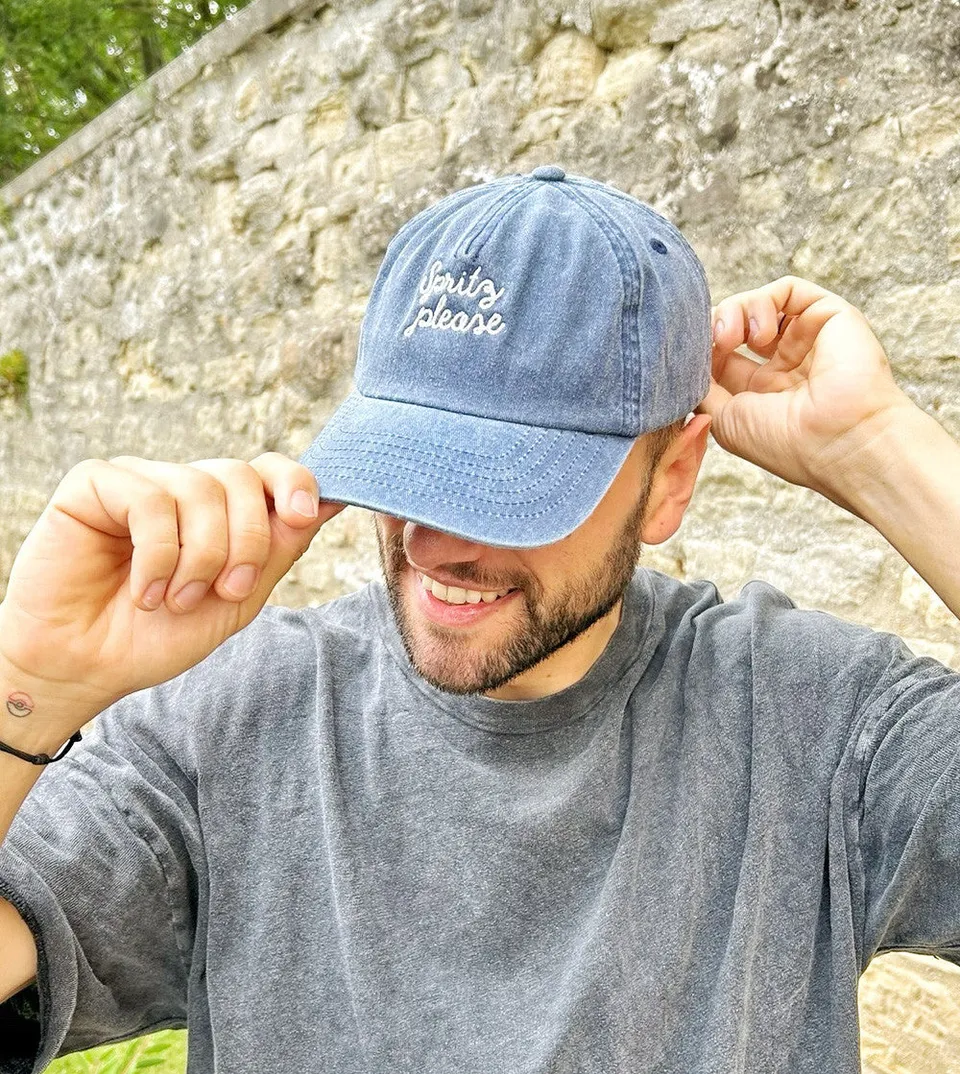 Juste Un T-shirt Casquettes Spritz Please casquette brodée