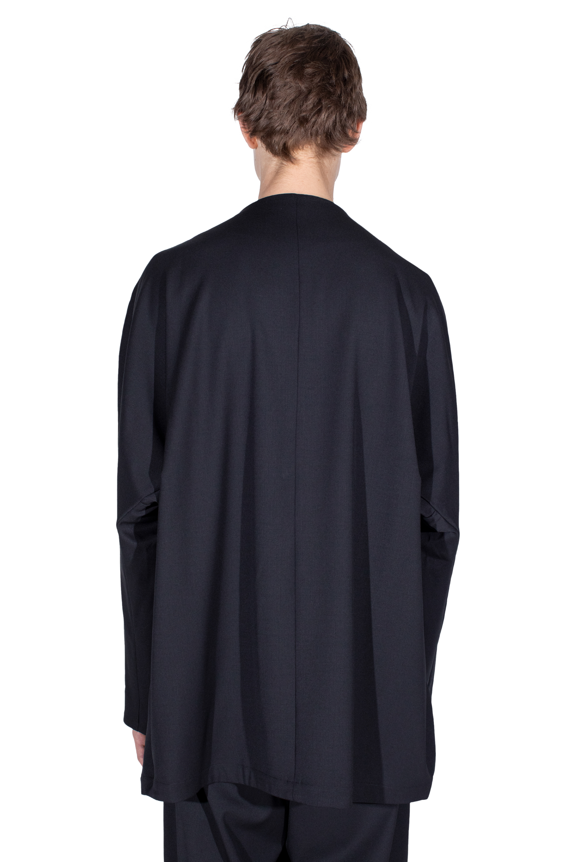 Kiko Kostadinov Outerwear CURSUS Blazer blazer Crow Black en laine légère
