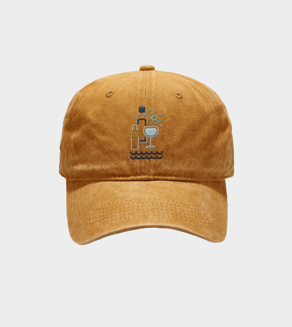 Juste Un T-shirt Casquettes Gin To des vacances casquette brodée