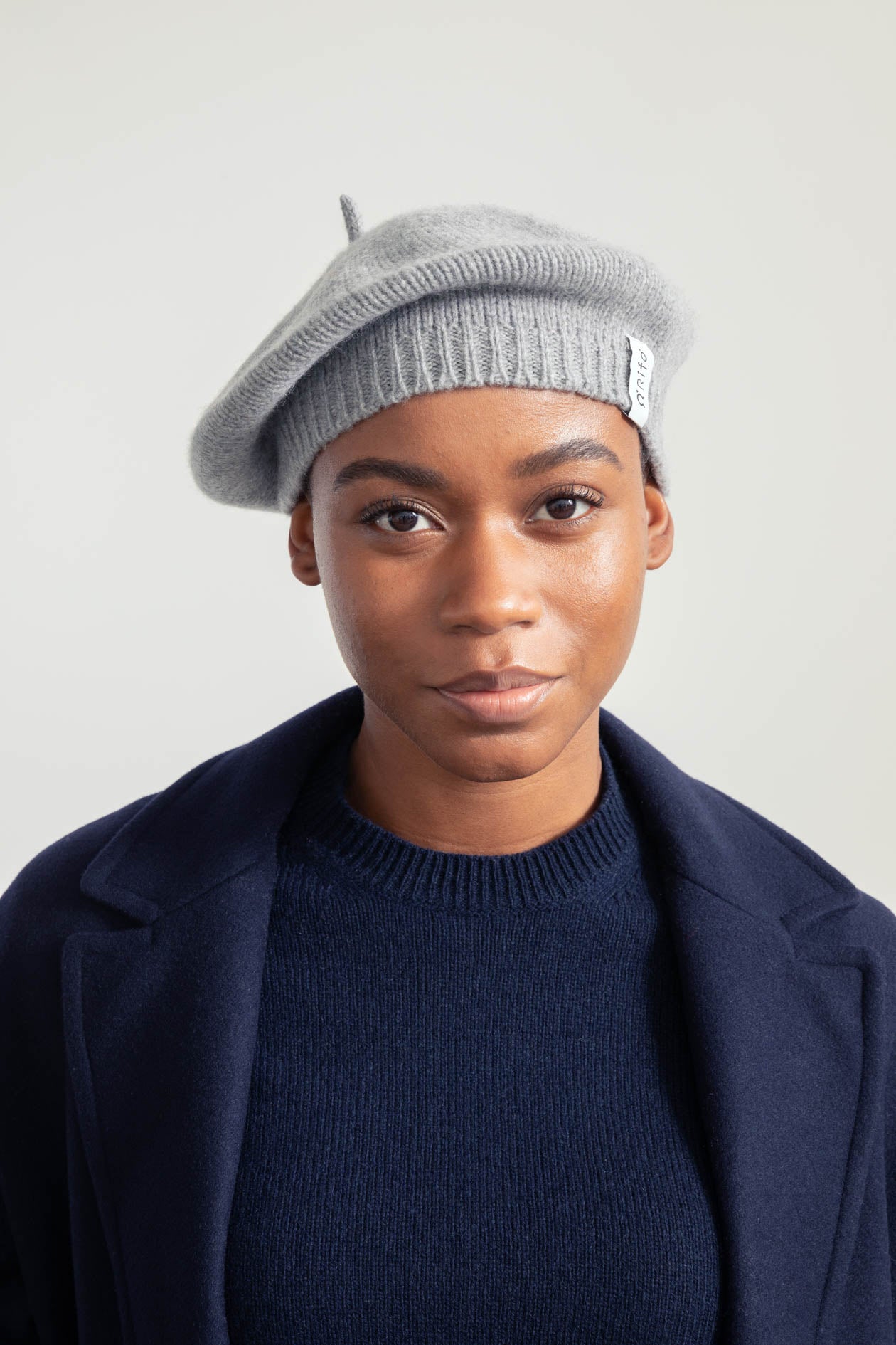 Rifo Bonnets Béret Nicole béret cachemire recyclé rose bonbon