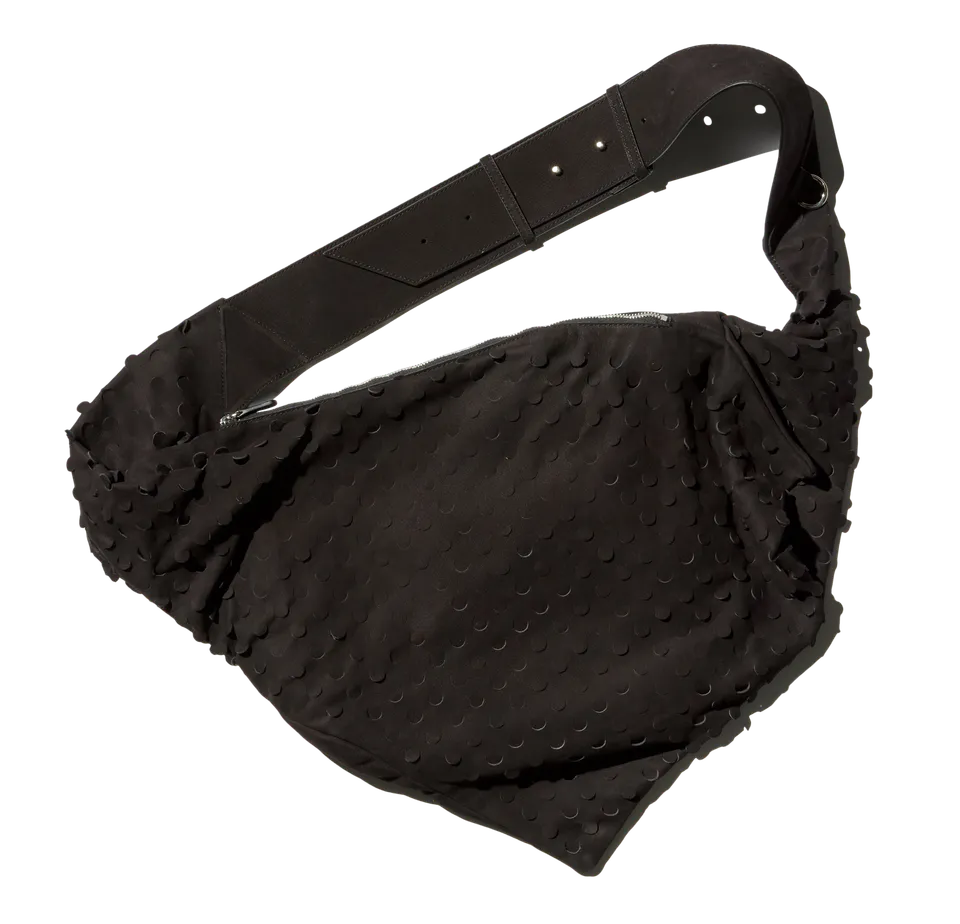 Kiko Kostadinov Bags FIORE Twisted sac Raven Black OS nubuck