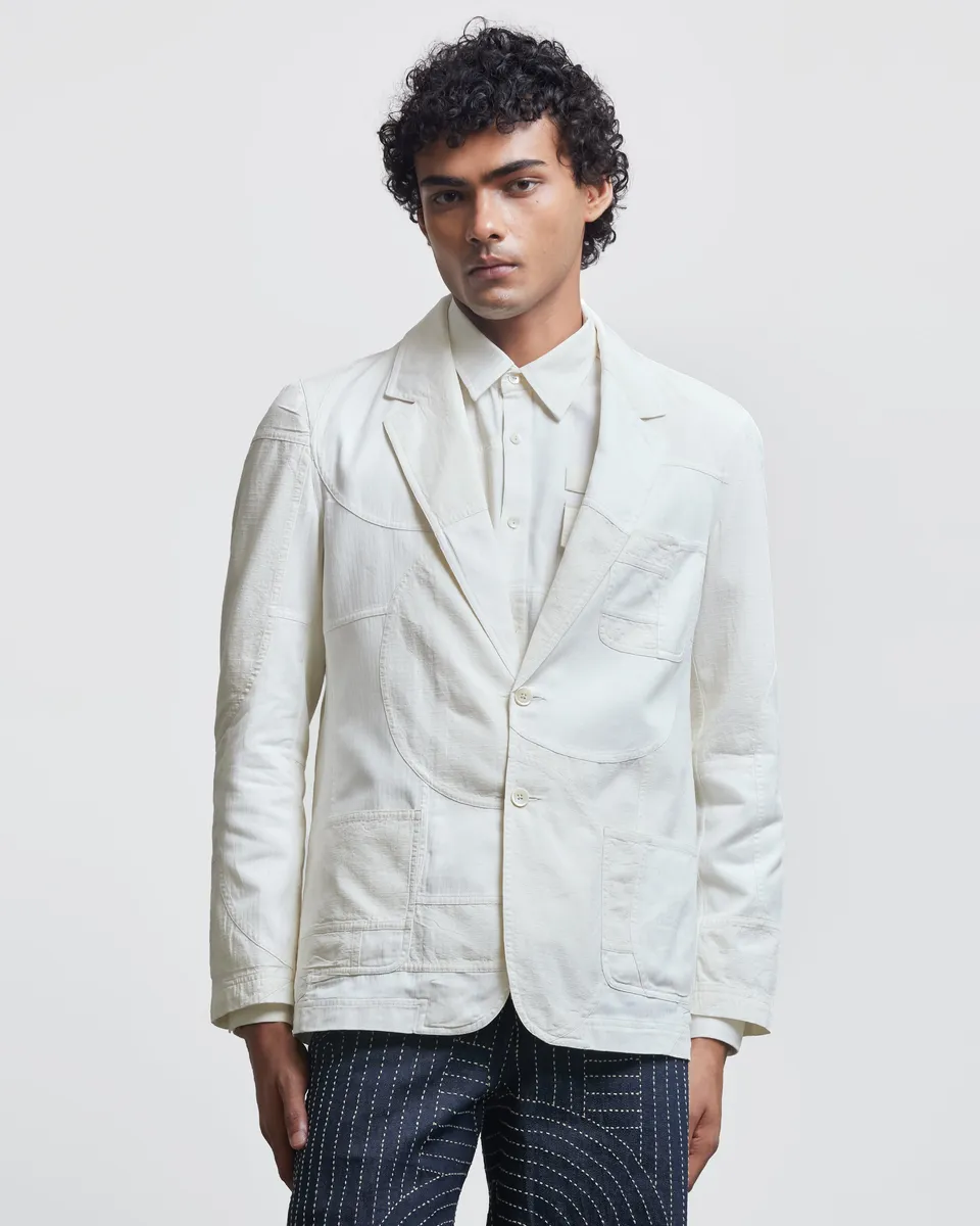 COUNTRYMADE Jackets RIPSTOP SINGLE BREASTED BLAZER blazer coton ripstop