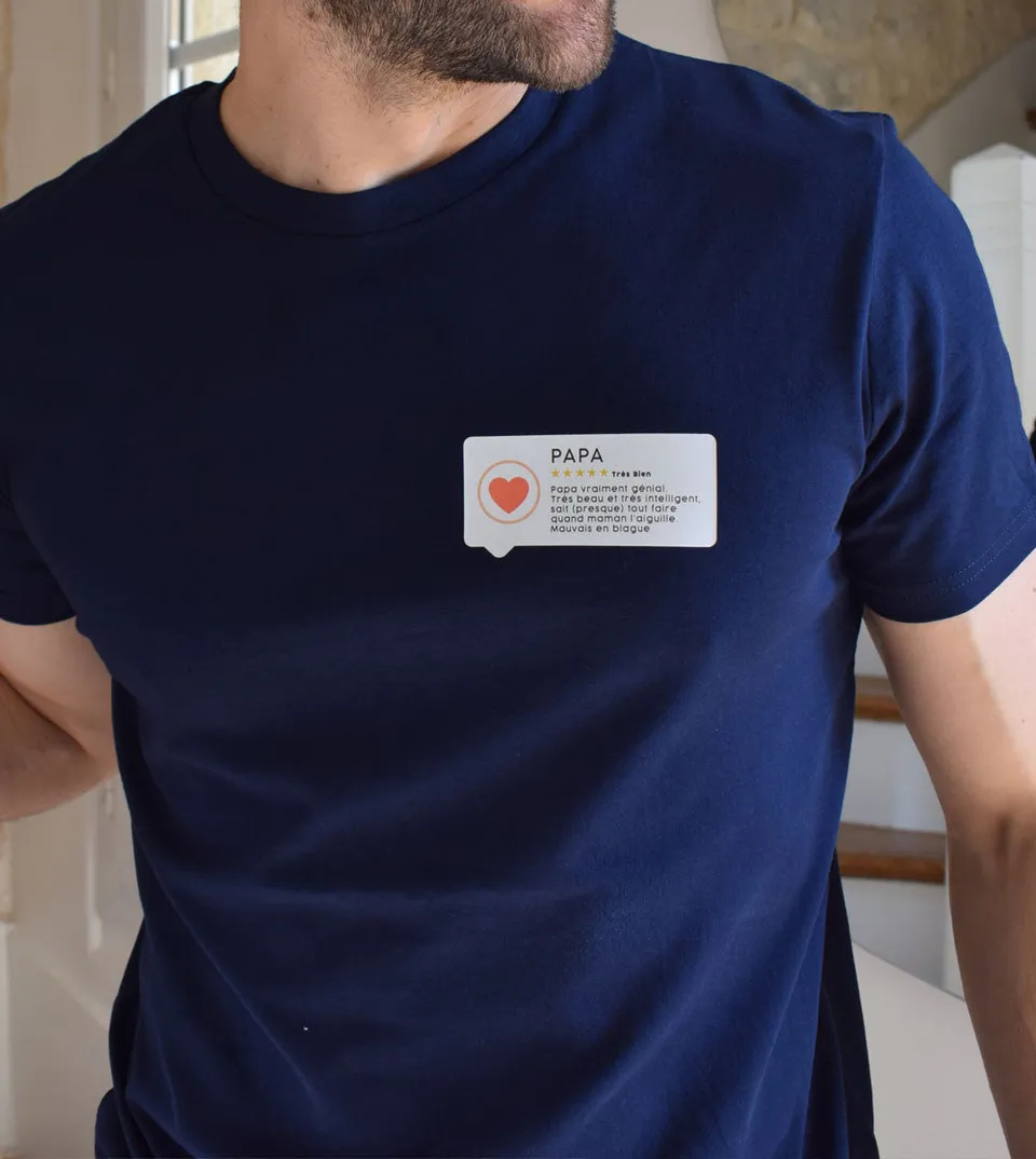 Juste Un T-shirt T-shirts Imprimés Papa Avis Vérifiés t-shirt homme