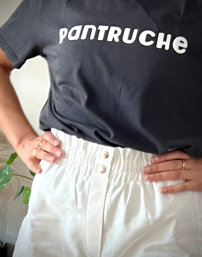 PANTRUCHE Pantalons Pantalon GIPSY blanc taille XS coton carotte