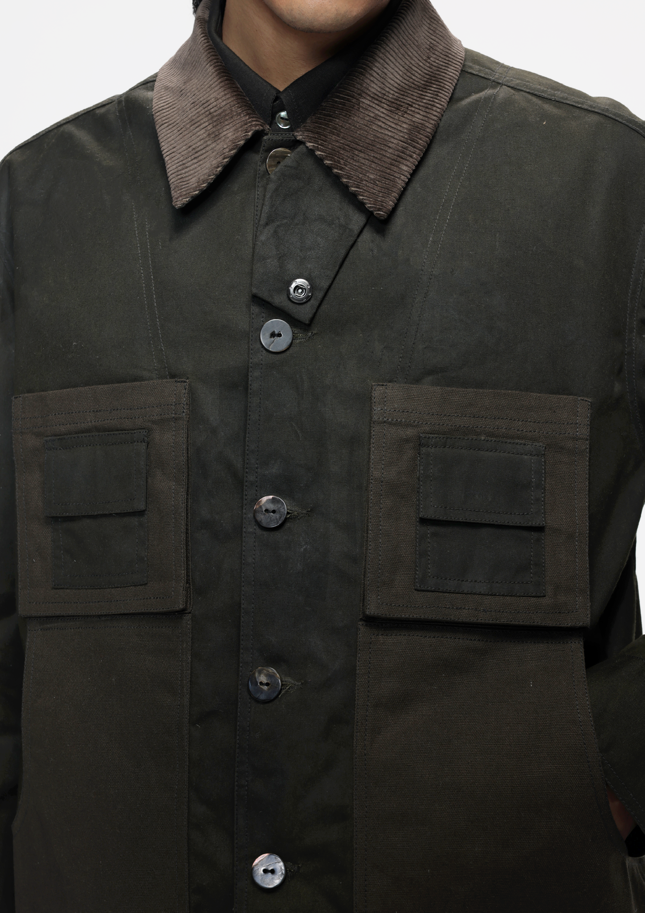 COUNTRYMADE Jackets Military Waxed Canvas Jacket veste toile cirée