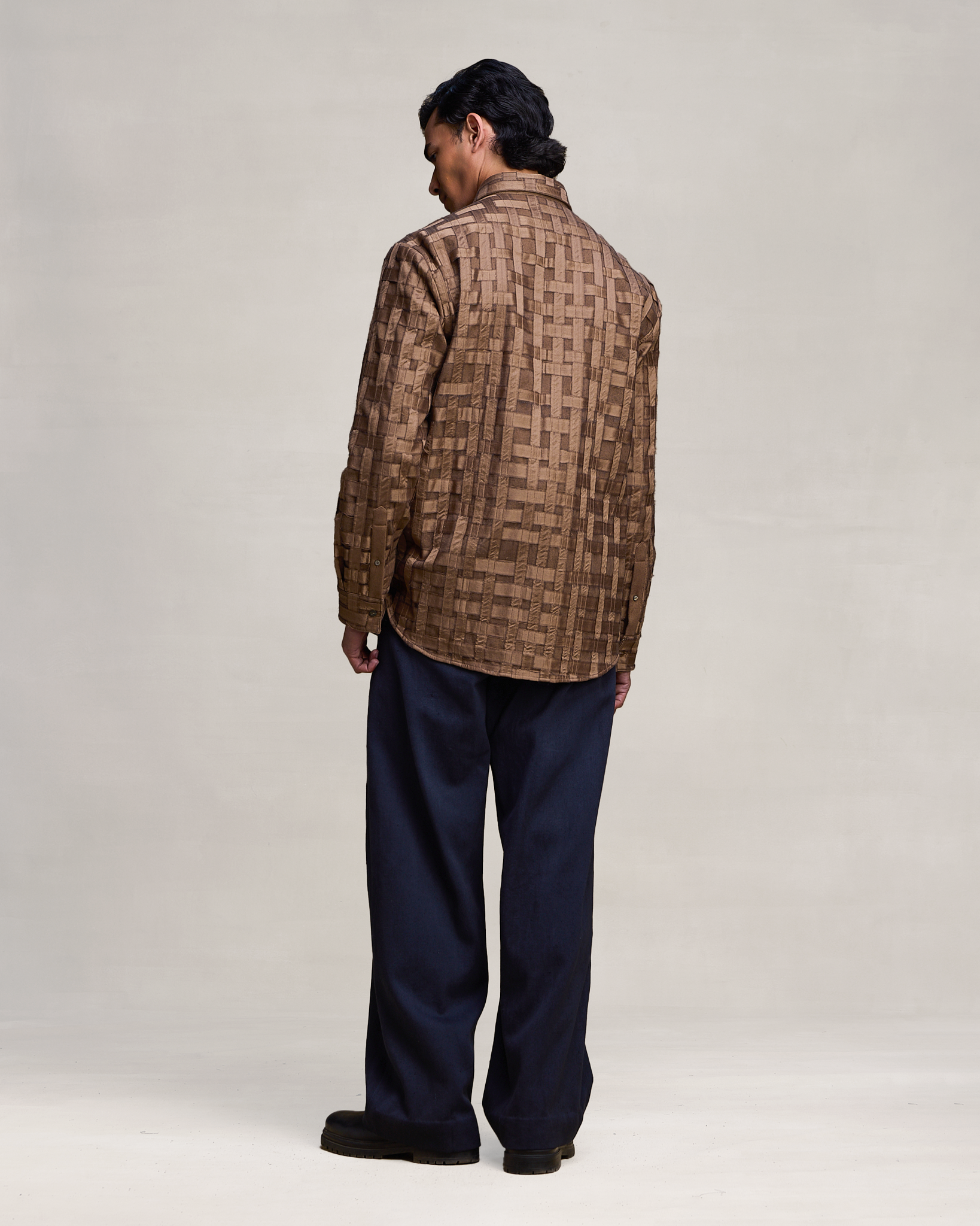 COUNTRYMADE Shirts WOVEN ORE SHIRT chemise Chanderi assemblée main