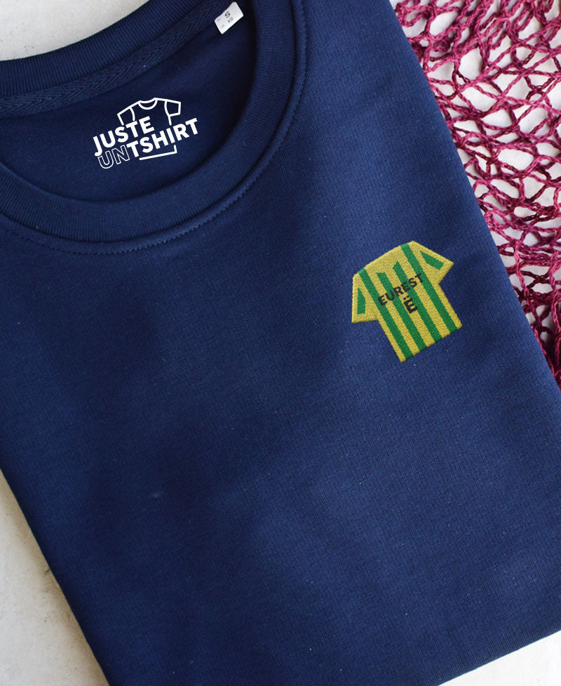 Juste Un T-shirt Sweats Brodés Nantes sweat brodé supporter