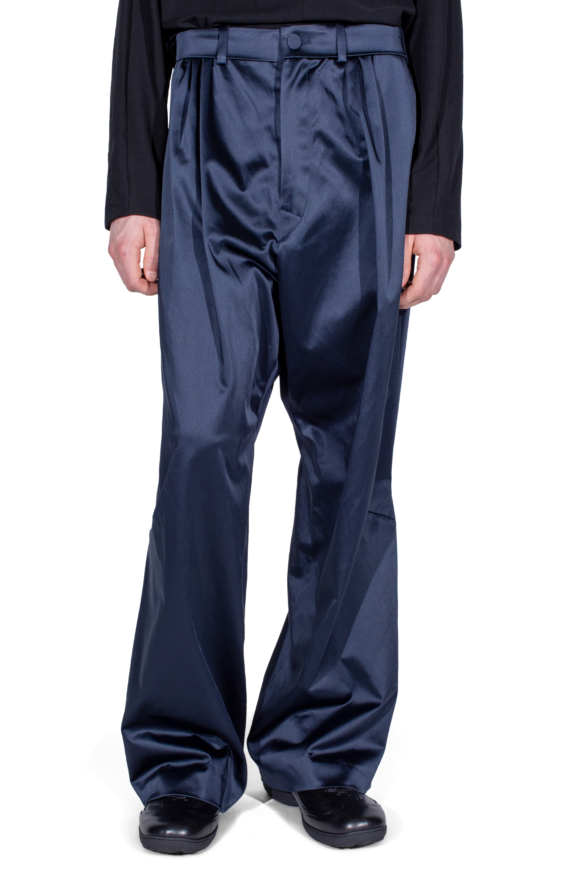 Kiko Kostadinov Bottoms HELMOND pantalon Dark Sapphire 44–52 coton
