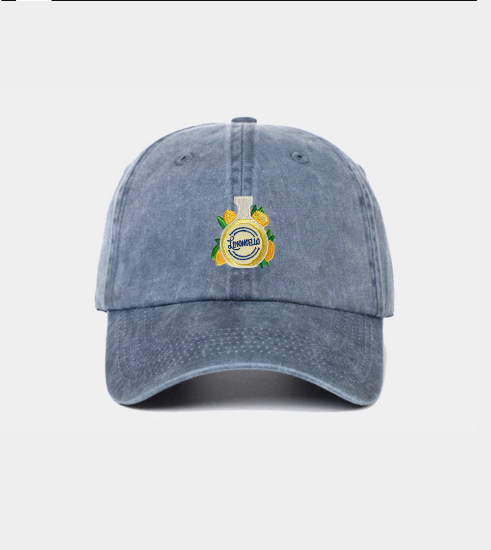 Juste Un T-shirt Casquettes Limoncello casquette Rouge Vintage brodée