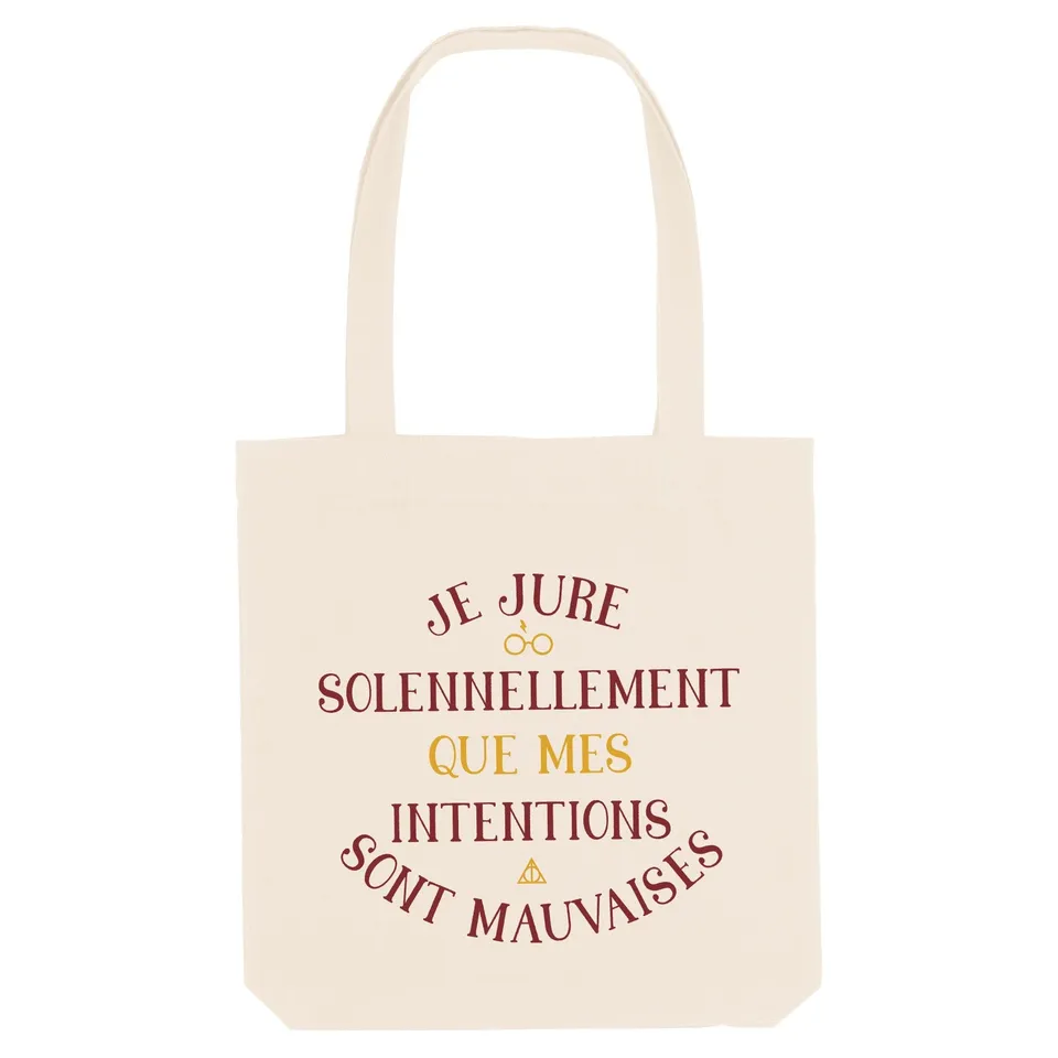 Juste Un T-shirt Tote Bags Je jure solennellement tote bag naturel