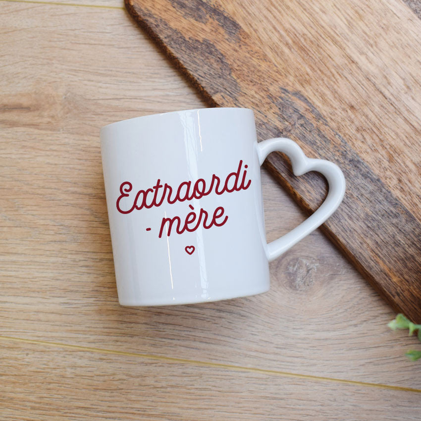 Juste Un T-shirt Mugs Extraordi-mère mug Anse classique