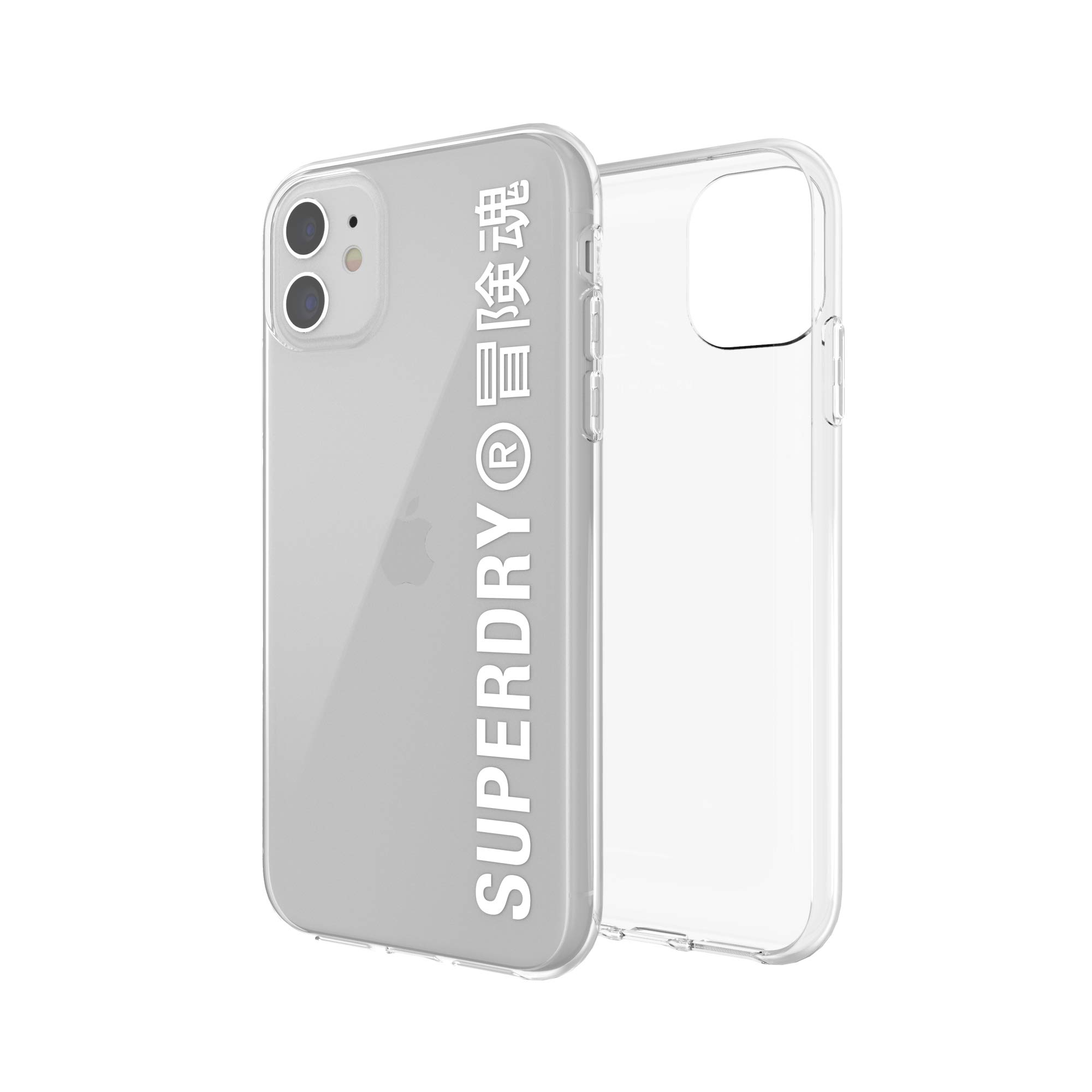 Superdry Coques de Protection coque iPhone 11 transparente blanche
