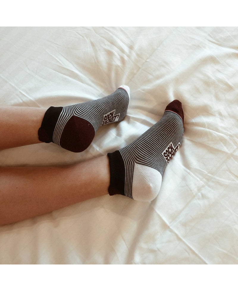 Juste Un T-shirt Chaussettes x Socksocket Les Alice chaussettes coton lurex