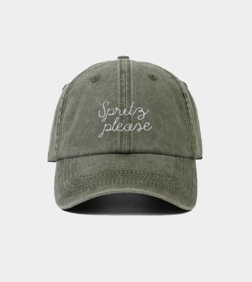 Juste Un T-shirt Casquettes Spritz Please casquette brodée