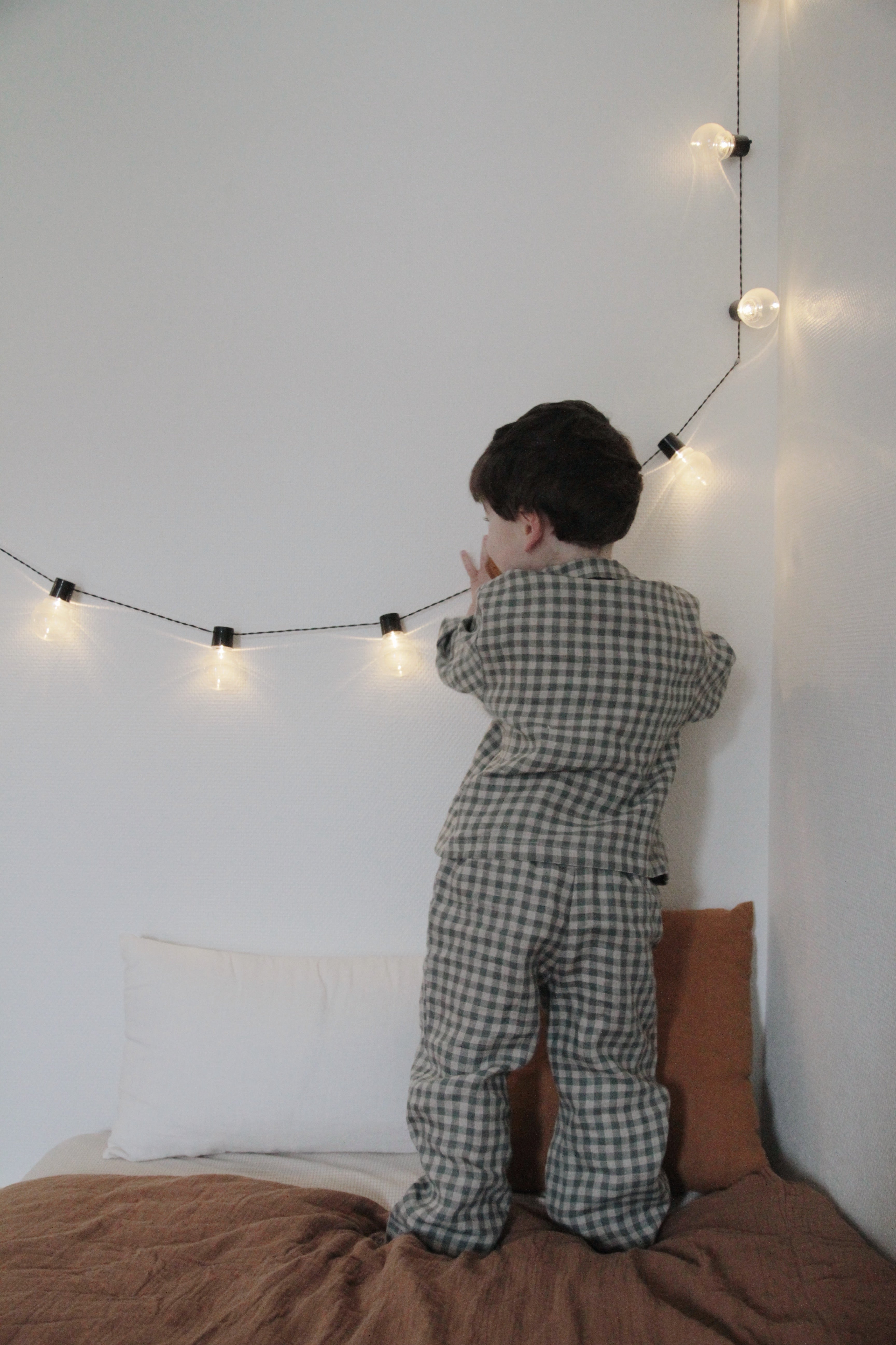 Laumė linen Kids Clothing Žemeliukas pyjama enfant lin naturel