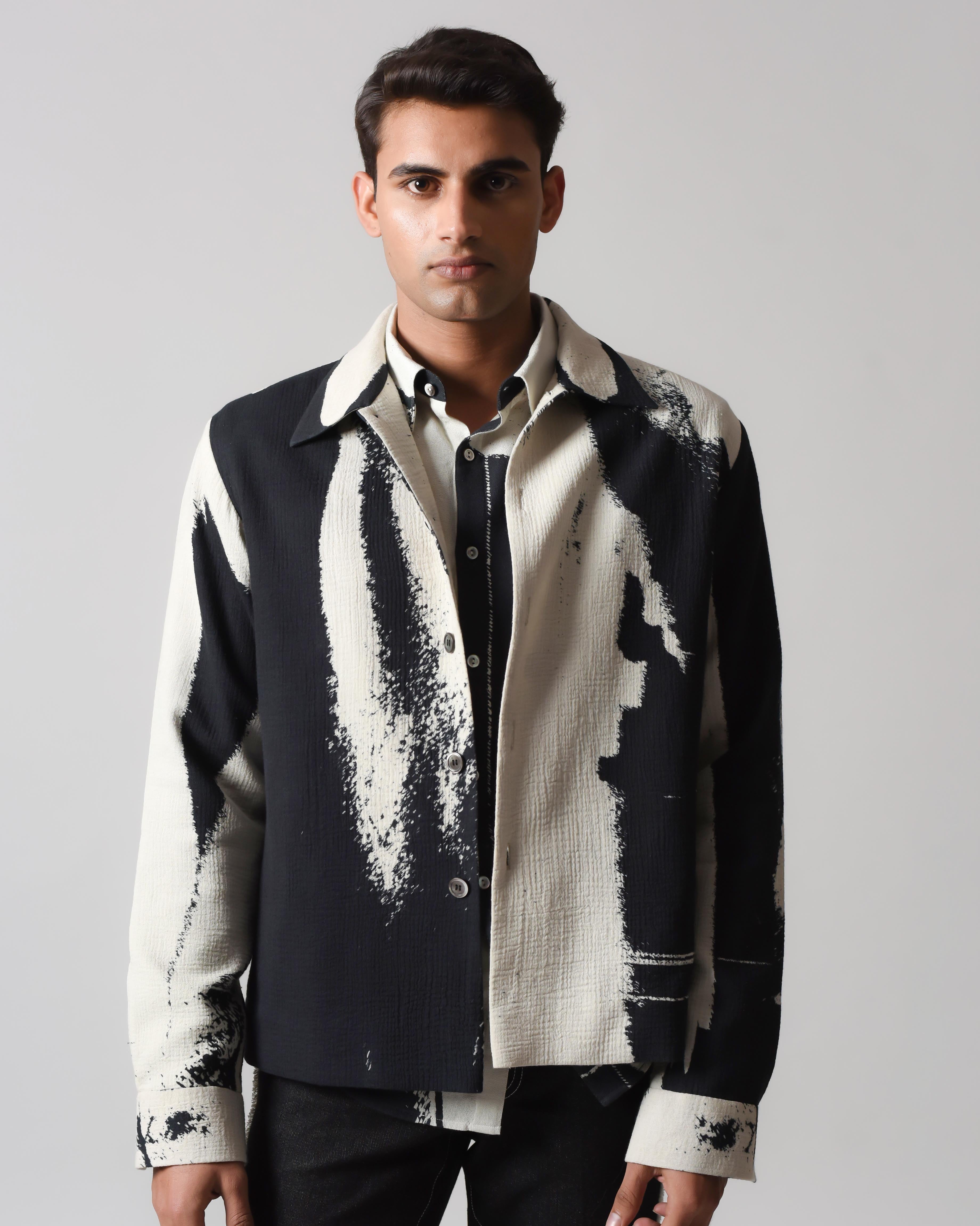 COUNTRYMADE Jackets Shadow of Memory Shadow Strokes Jacket veste légère imprimée