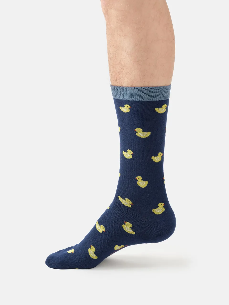 Sourire Multicolore Chaussettes homme petits canards bambou 40–44