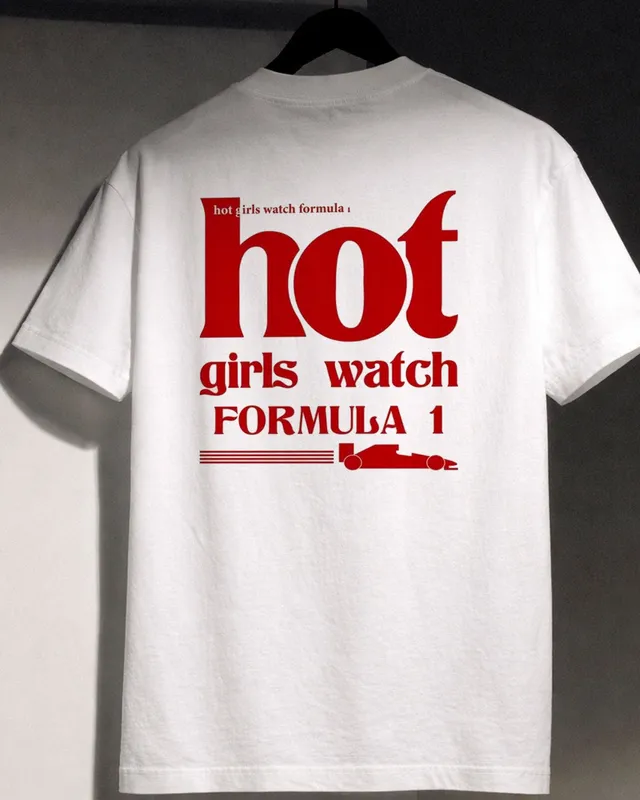 Juste Un T-shirt T-shirts Imprimés Hot Girl watch formula 1 t-shirt femme blanc