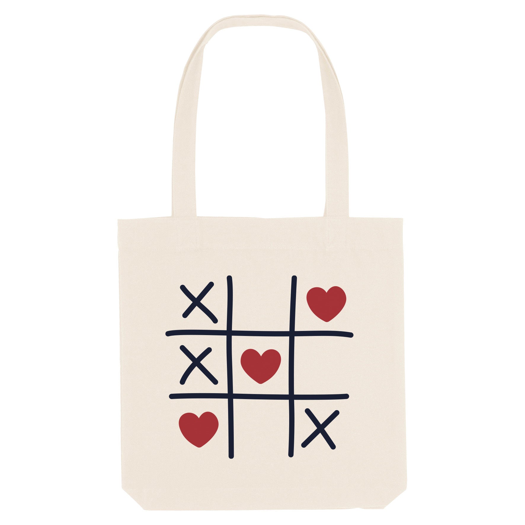 Juste Un T-shirt Tote Bags Morpion Love tote bag