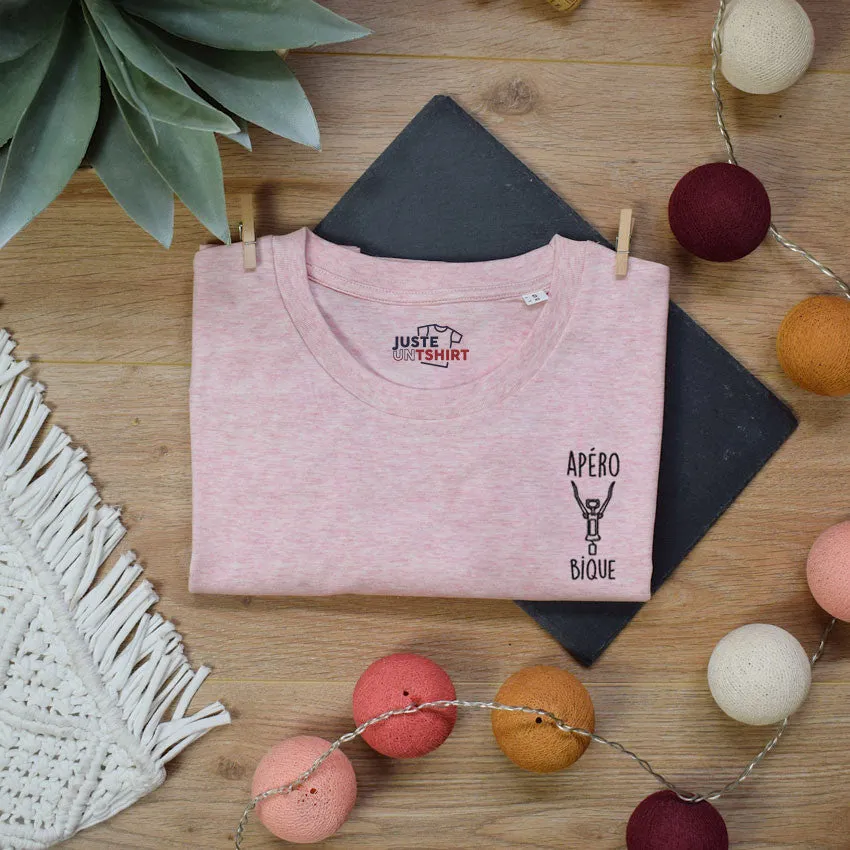 Juste Un T-shirt T-shirts Brodés T-shirt brodé Apéro bique t-shirt apéro taille au choix