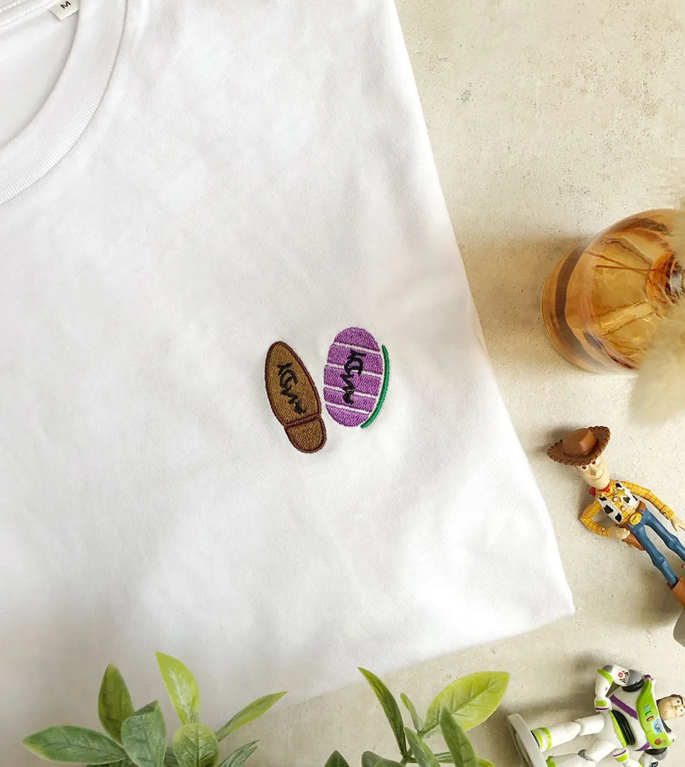 Juste Un T-shirt T-shirts Enfants Andy t-shirt enfant brodé