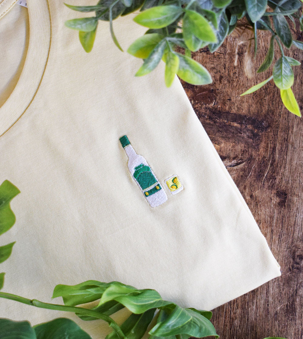 Juste Un T-shirt T-shirts Brodés Ti Punch t-shirt brodé coton bio