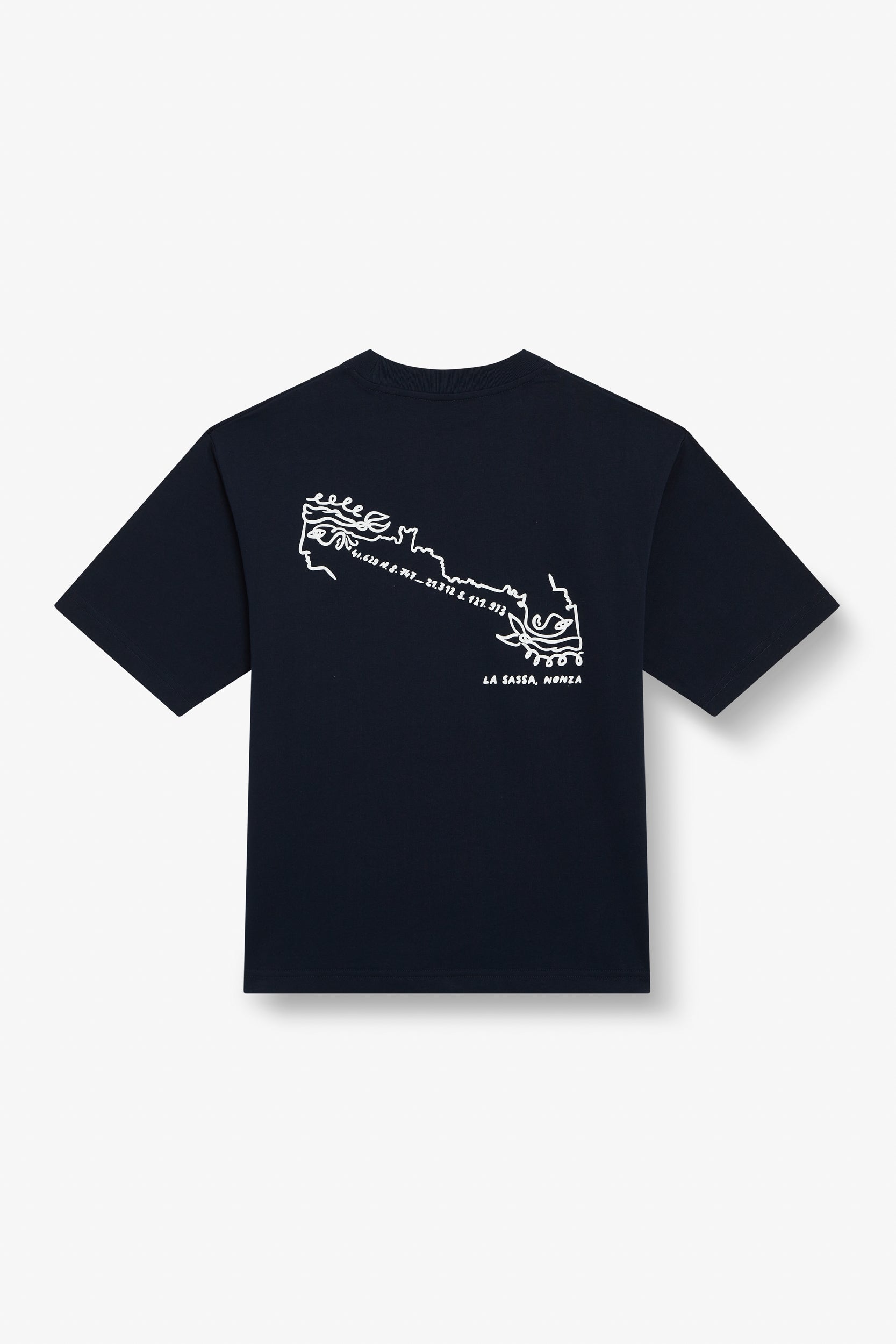 TAFANELLI T-Shirts LE SASSA (NONZA) t-shirt bleu marine limité 30 pièces