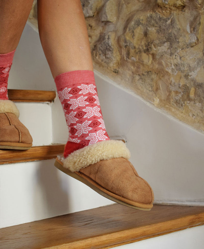 Juste Un T-shirt Chaussettes x Socksocket Les Elsa chaussettes épaisses 36/40