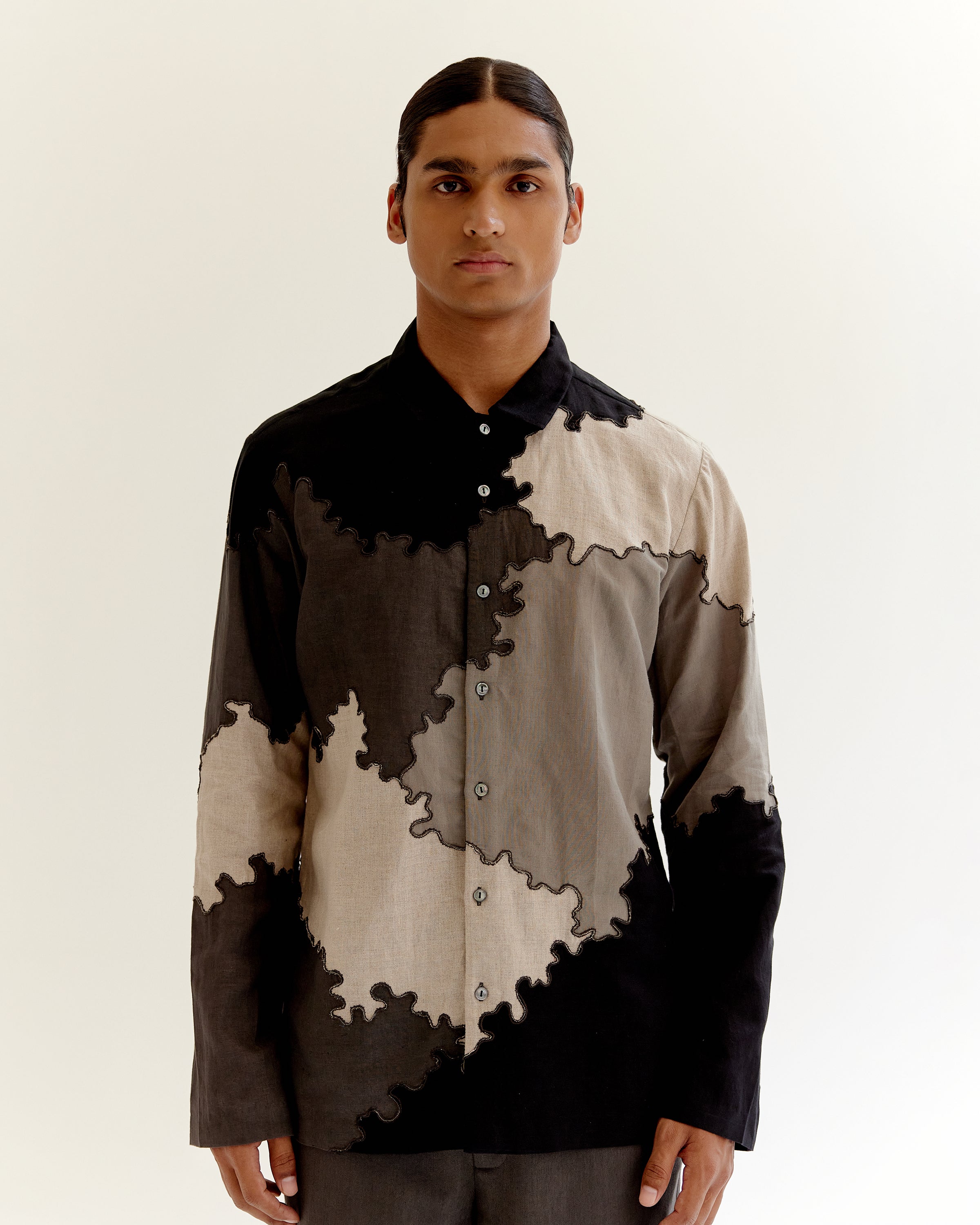 COUNTRYMADE Shirts Puzzle Coma Shirt en lin et chanvre