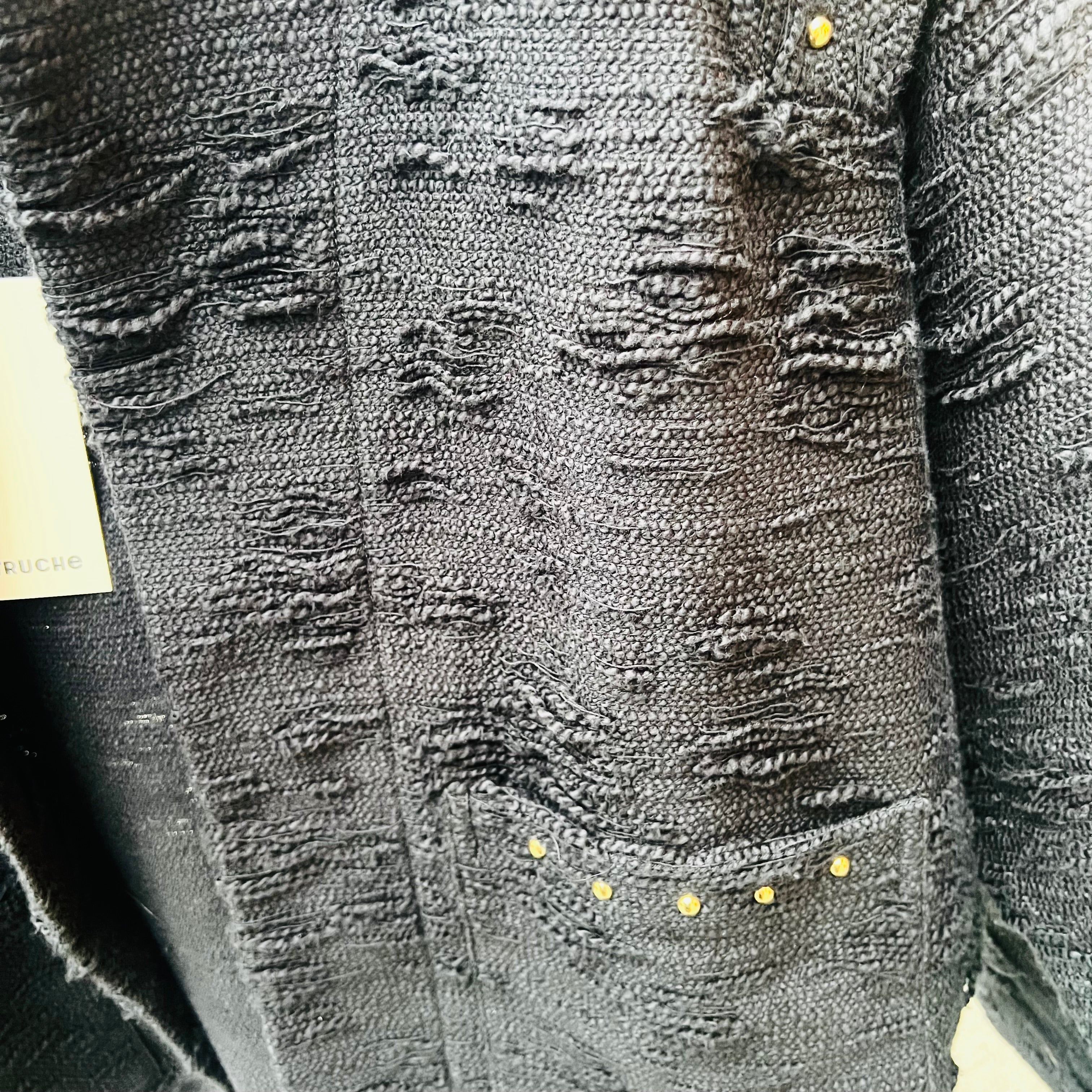 PANTRUCHE Vestes COCO veste cloutée S/M ou M/L en coton