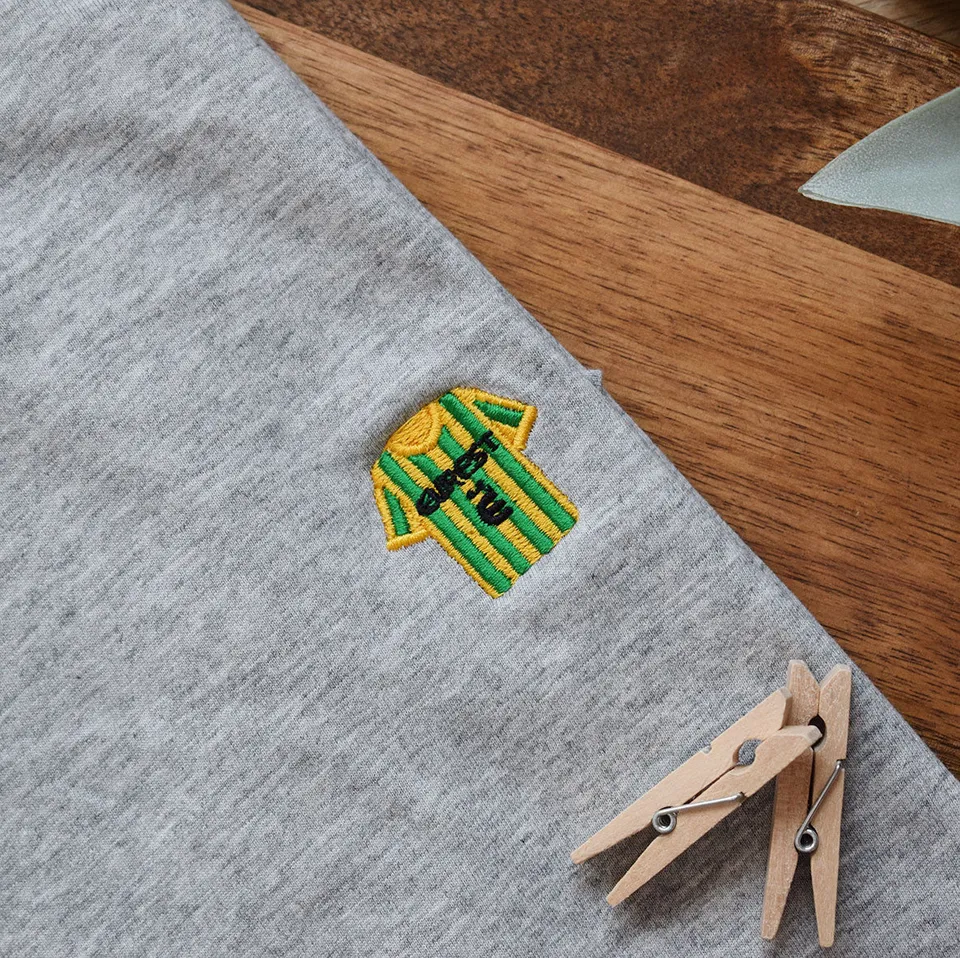 Juste Un T-shirt T-shirts Brodés Nantes t-shirt brodé supporter