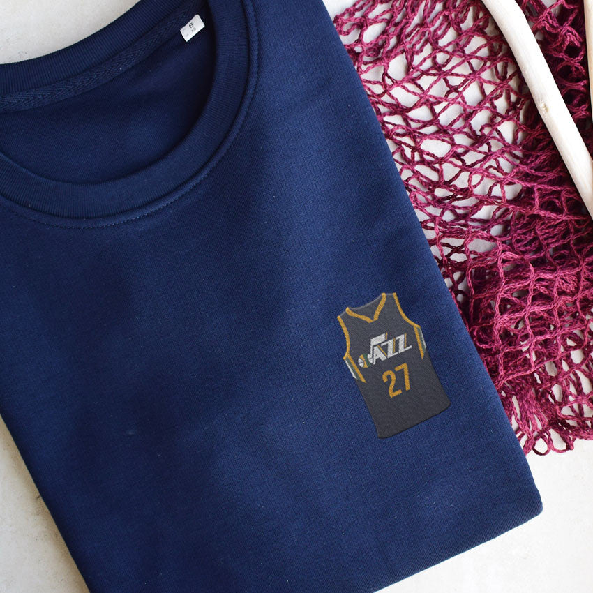 Juste Un T-shirt Sweats Brodés Utah Jazz sweat brodé