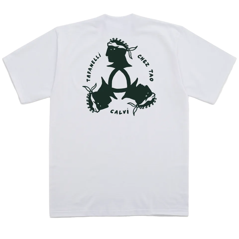 TAFANELLI T-Shirts CHEZ TAO t-shirt blanc