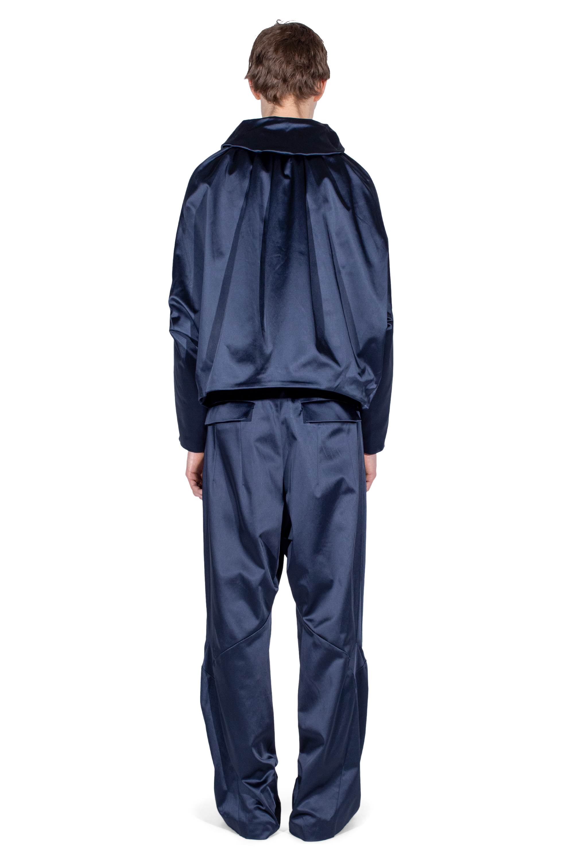 Kiko Kostadinov Outerwear HELMOND Gathered Blouson blouson Dark Sapphire court