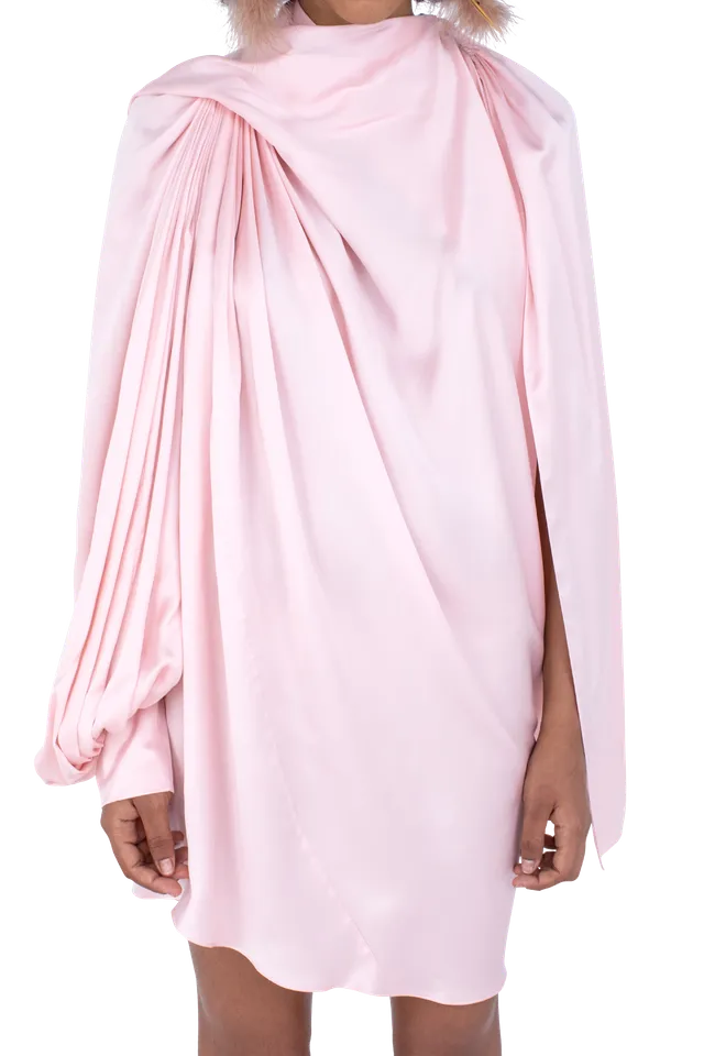 Kiko Kostadinov Dresses CASPIAN Dress robe Prism Pink soie