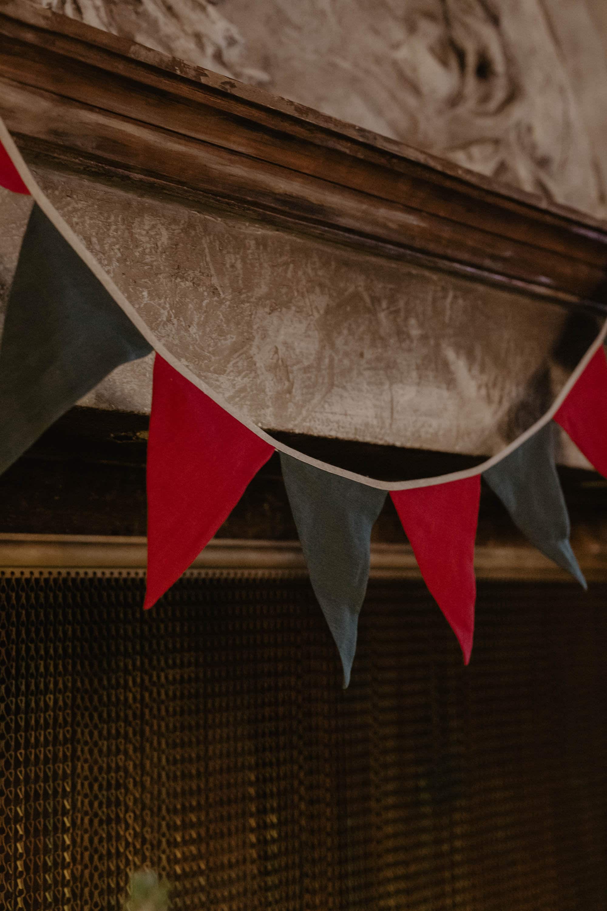 Laumė linen Christmas Linen guirlande de Noël en lin